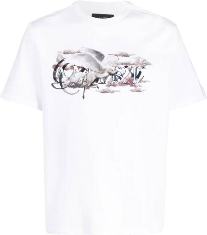 Amiri Stijlvolle Heren T-shirt Hoogwaardige stof White Heren