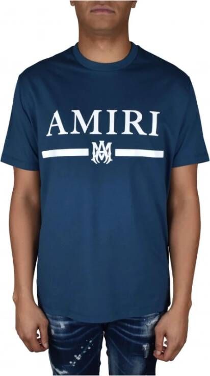 Amiri T-shirt Blauw Heren