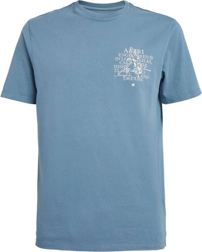 Amiri T-shirt Blauw Heren