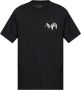 Amiri Zwart Logo Print Katoenen T-shirt Black Heren - Thumbnail 1