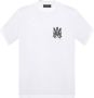 Amiri Wit T-Shirt met Logo Print voor Heren White Heren - Thumbnail 1