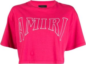 Amiri T-Shirts Roze Dames