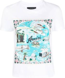 Amiri T-Shirts Wit Dames