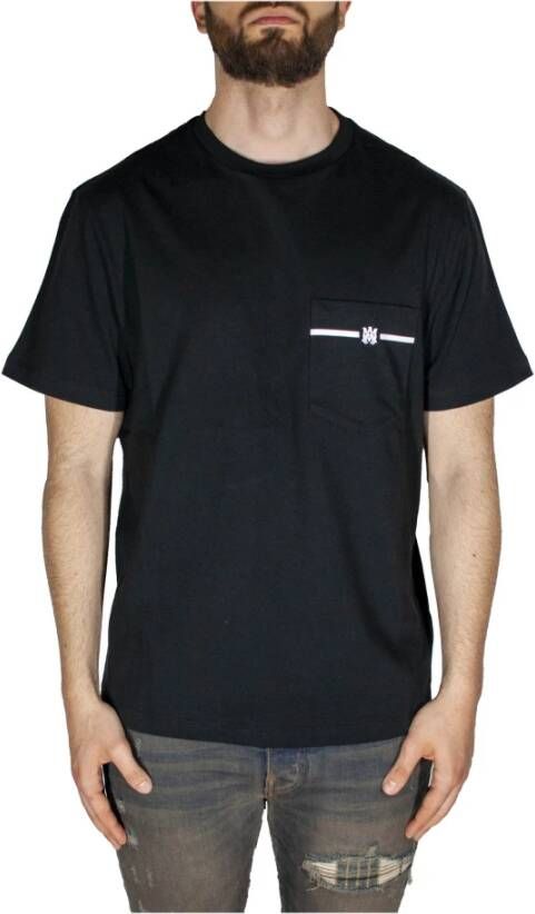 Amiri T-Shirts Zwart Heren