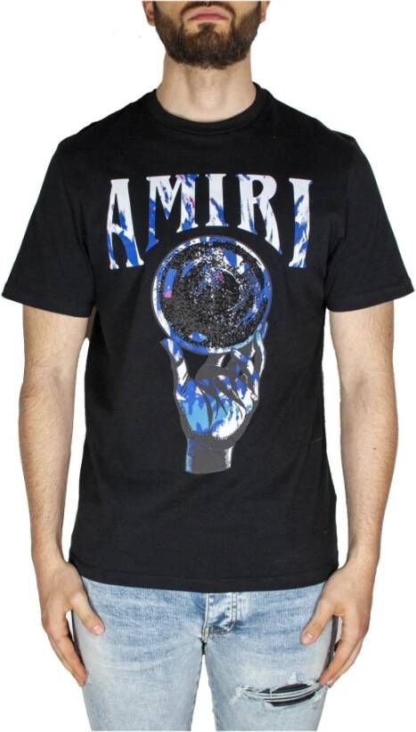 Amiri T-Shirts Zwart Heren