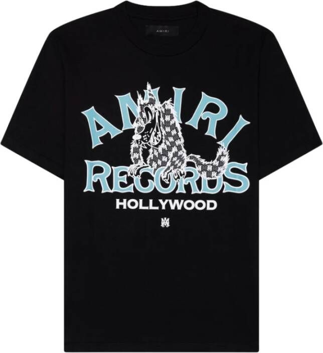 Amiri T-Shirts Zwart Heren