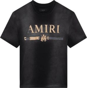 Amiri T-Shirts Zwart Heren