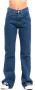 Amish Stone Washed Denim Jeans Blue Dames - Thumbnail 3