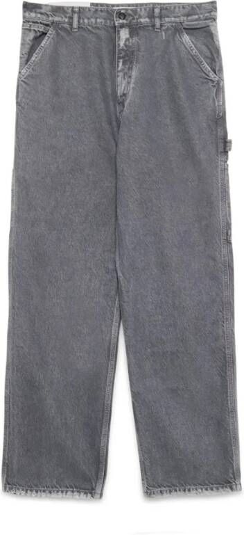 Amish Denim Recycled Bull Grijs Heren