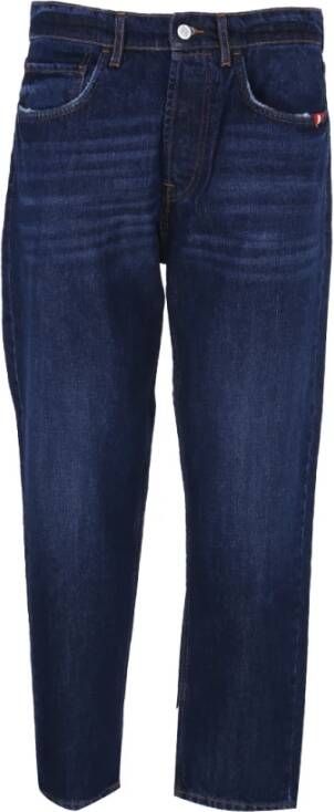Amish Jeans Blauw Heren