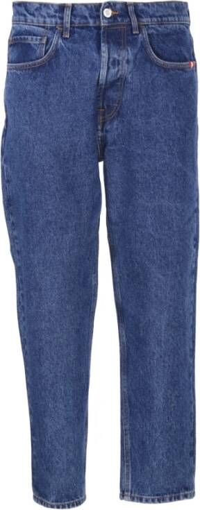 Amish Jeans Blauw Heren