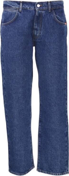 Amish Jeans Blauw Heren