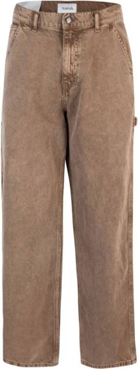 Amish Jeans Bruin Heren