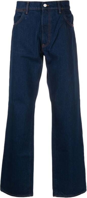 Amish jeans denim Blauw Heren