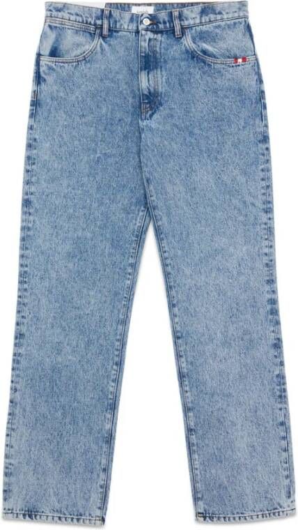 Amish Jeremiah Denim Jeans Blauw Heren