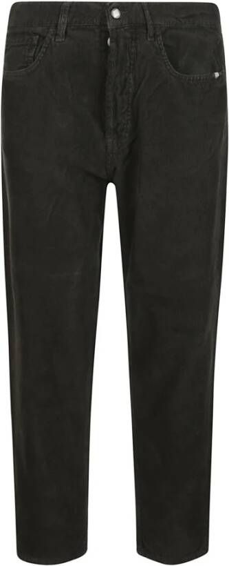 Amish Jeremiah Velluto 1500 Righhe Fade Zwart Heren