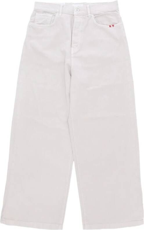 Amish Loose-fit Jeans Beige Heren