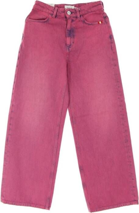 Amish Loose-fit Jeans Roze Dames