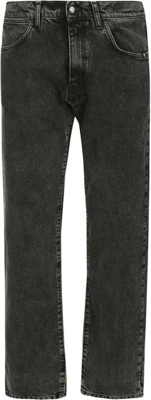 Amish Mannen & Kledingjeans Black Aw22 Zwart Heren