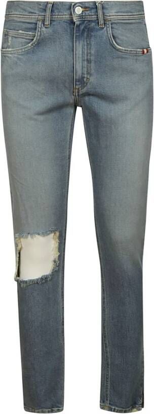 Amish Mannen & Kledingjeans Blue Ss22 Blauw Heren