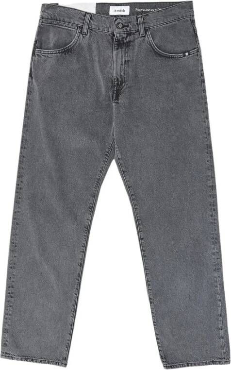 Amish Slim-fit Jeans Grijs Dames