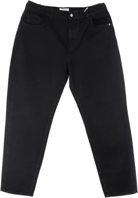 Amish Slim-fit Jeans Zwart Dames