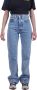 Amish Rechte jeans A21Amd007D4351777 Blauw Dames - Thumbnail 3