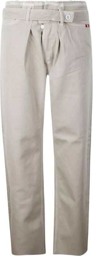 Amish Straight Jeans Wit Dames