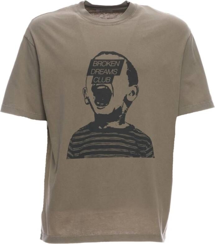 Amish T-Shirts Grijs Heren