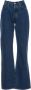 Amish Stone Washed Denim Jeans Blue Dames - Thumbnail 1