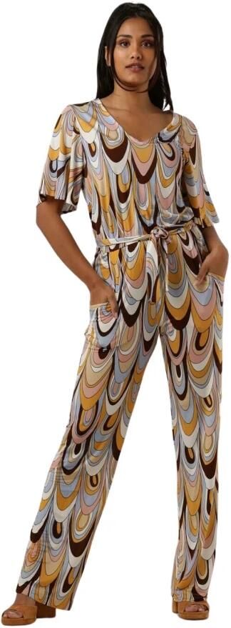 Ana Alcazar Beige Jumpsuit Dames Broeken Multicolor Dames - Foto 3