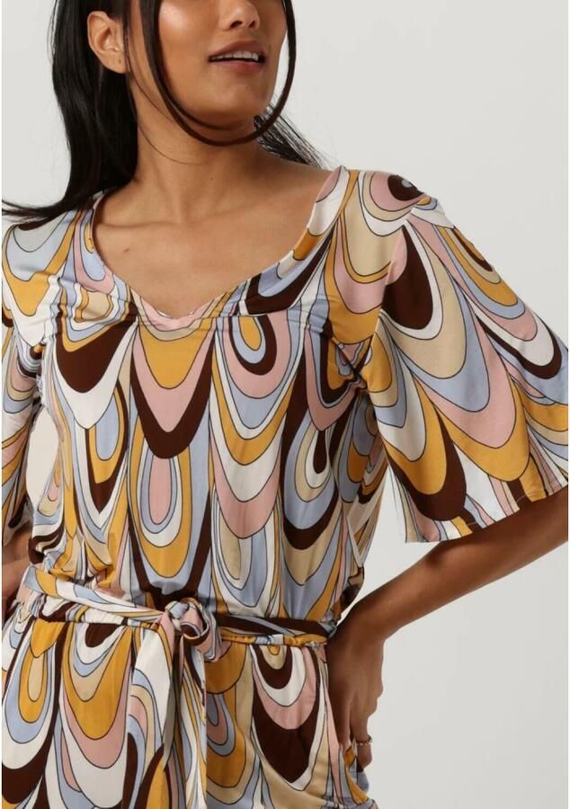 Ana Alcazar Beige Jumpsuit Dames Broeken Multicolor Dames