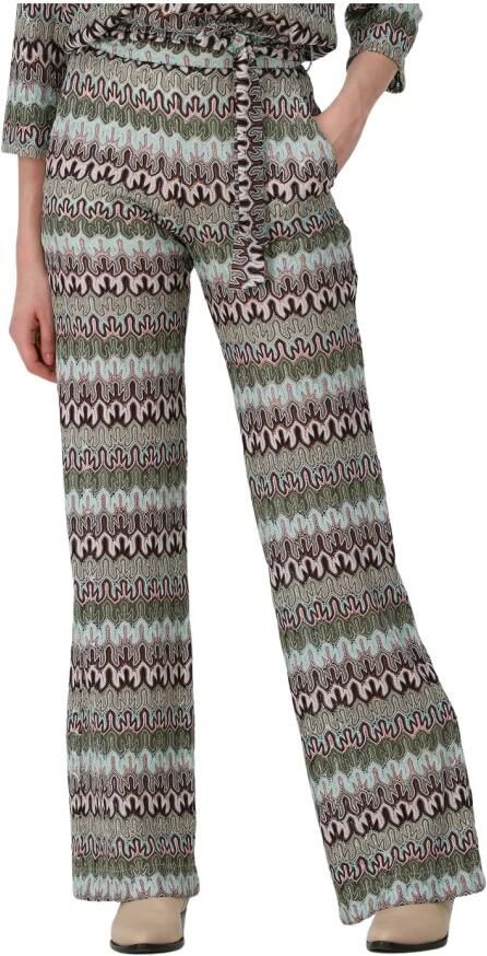 Ana Alcazar Wijde Groene Broek Multicolor Dames - Foto 4