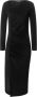 Ana Alcazar Maxi Dresses Zwart Dames - Thumbnail 1