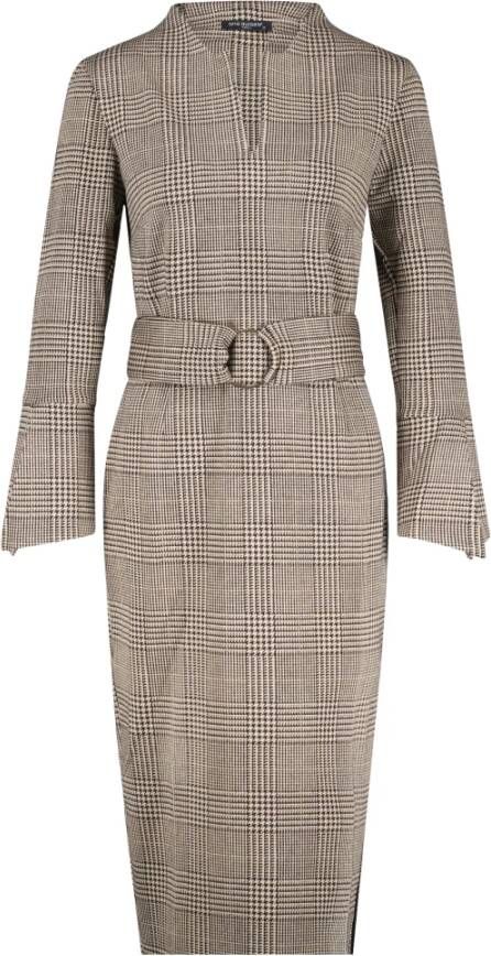 Ana Alcazar Midi Dresses Bruin Dames