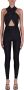 Andamane Jumpsuits Zwart Dames - Thumbnail 2