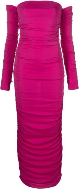 Andamane Midi -jurken Roze Dames