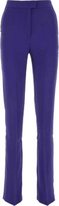 Andamane Paarse polyester broek Purple Dames