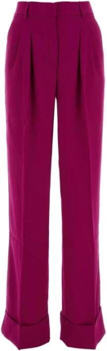 Andamane Paarse polyester broek Rood Dames