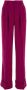 Andamane Paarse polyester broek Rood Dames - Thumbnail 1