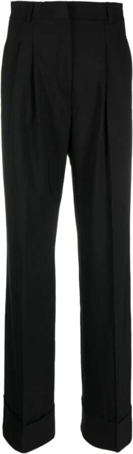 Andamane Straight Trousers Zwart Dames
