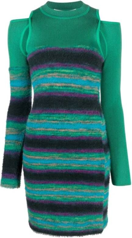 Andersson Bell Knitted Dresses Green Dames