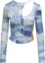 Andersson Bell Long Sleeve Tops Blauw Dames - Thumbnail 1