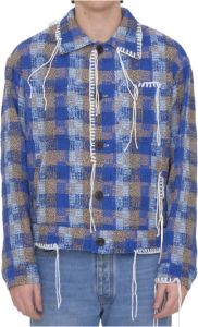 Andersson Bell Men Clothing Jacket Blue Ss23 Blauw Heren