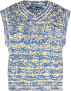 Andersson Bell Sleeveless Knitwear Blauw Heren