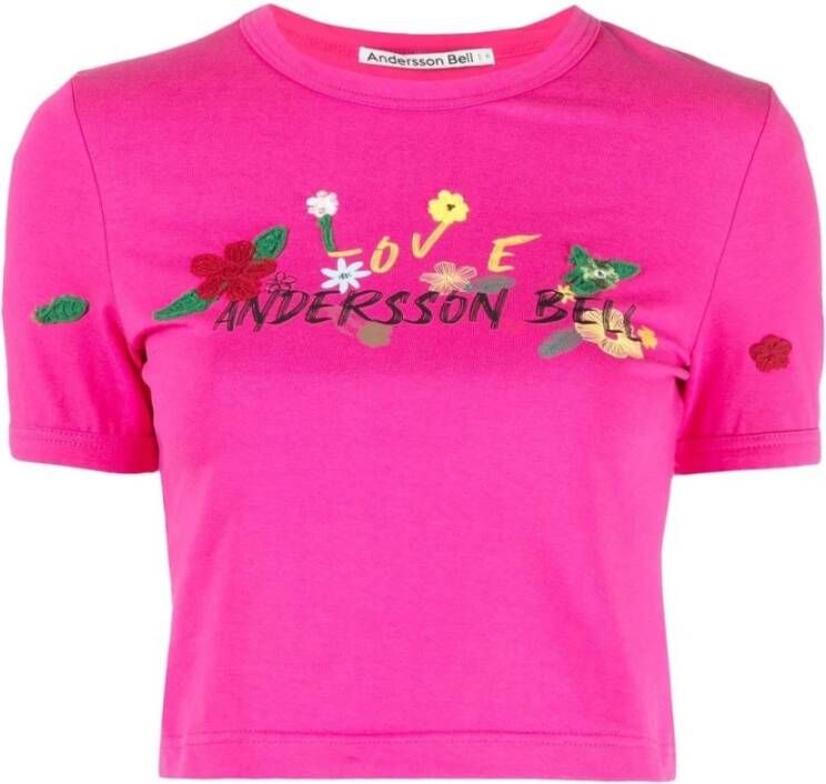 Andersson Bell T-shirts Purple Dames