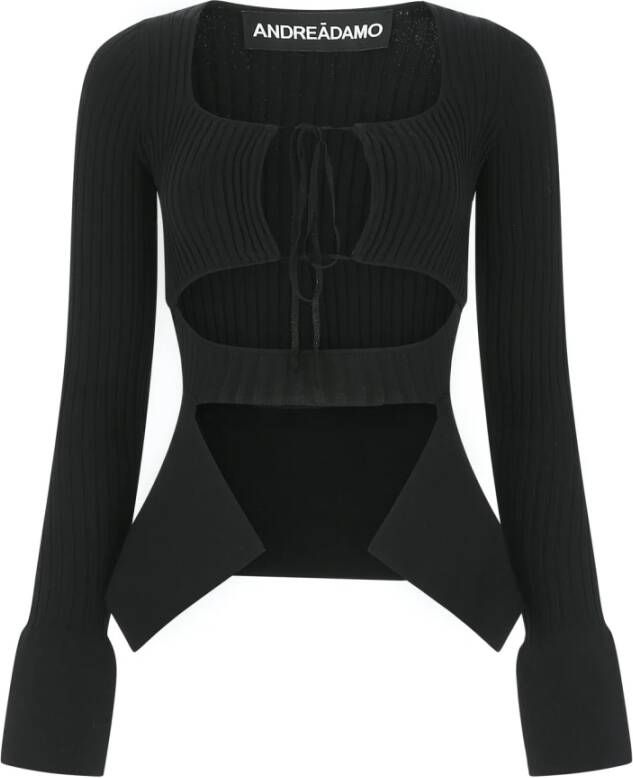 Andrea Adamo Blouses Zwart Dames