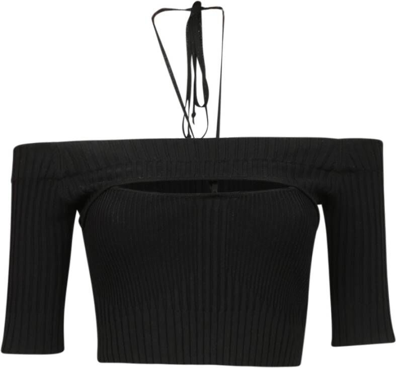 Andrea Adamo Blouses Zwart Dames