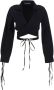 Andrea Adamo Blouses Zwart Dames - Thumbnail 1