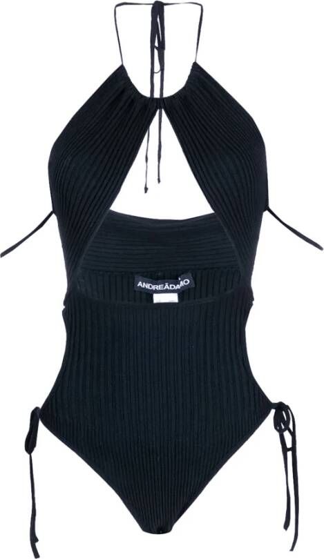 Andrea Adamo Body Zwart Dames